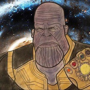 THANOS Drawing